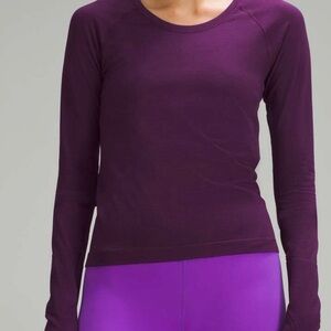 Lululemon Swiftly Tech Long Sleeve 2.0 Size 0 in Dramatic Magenta